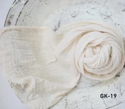 Seersucker Wrap Newborn Photography Props Soft Cotton Gauze Baby Swaddle Blanket Infant Studio Photo Basket Backdrop Accessories