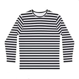 Girl's T-Shirt Rainbow Stripe Print Spring Casual Long Sleeve Tees Loose Round Neck Top Outdoor Comfortable Children's Clothing