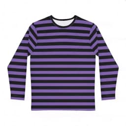 Girl's T-Shirt Rainbow Stripe Print Spring Casual Long Sleeve Tees Loose Round Neck Top Outdoor Comfortable Children's Clothing