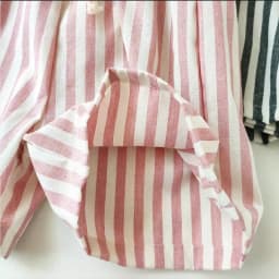 Retro Hemp Cotton Striped Boys' Pants with A Casual and High-end Design Elastic Waist Girls' Clothing Children's Pants