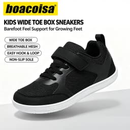 Outdoor Mesh Children's Boys Girls Sneakers Kids Wide Barefoot Splay Shoes For Toddler Walking Flat Students Tennis