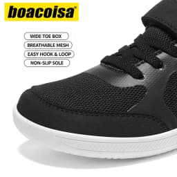Outdoor Mesh Children's Boys Girls Sneakers Kids Wide Barefoot Splay Shoes For Toddler Walking Flat Students Tennis