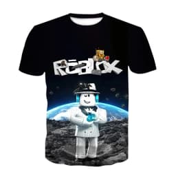 Roblox 3D Print Kids T Shirt Cartoon Game Character Short Sleeve Casual Summer Tops For Boys Girls Children Birthday Gift