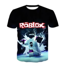Roblox 3D Print Kids T Shirt Cartoon Game Character Short Sleeve Casual Summer Tops For Boys Girls Children Birthday Gift