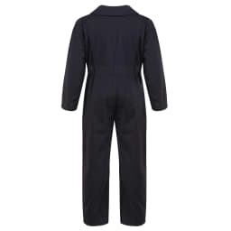 Children Solid Color Coverall Jumpsuit Mechanic Coveralls Boiler Suit Flight Suit Stylish Long Sleeve Zipper Bodysuit Overalls