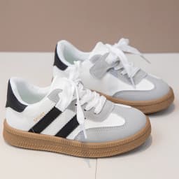 Children's Board Shoes Boys Sneakers 3-18 Years Old Khaki Boys Girls Single Shoes Four Seasons Non-slip Kids De Training Shoes
