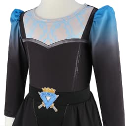 2026 Girls Heir Blue Top + SkirtPants Devil's Wonderland Halloween Fancy Dress Outfit Kids Carnival Birthday Party Clothes Girls