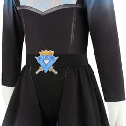 2026 Girls Heir Blue Top + SkirtPants Devil's Wonderland Halloween Fancy Dress Outfit Kids Carnival Birthday Party Clothes Girls
