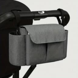 Large Capacity Stroller Storage Bag Convertible Shoulder Bag Crossbody Diaper Bags for Moms Baby Carriage Hanging Bag Accessory