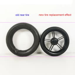 Stroller Tire For Concord NEO Rear Wheel Custom PU Tubeless Tyre Cover With Tread Baby Buggy Replacement Accessories