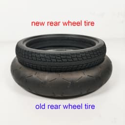 Stroller Tire For Concord NEO Rear Wheel Custom PU Tubeless Tyre Cover With Tread Baby Buggy Replacement Accessories