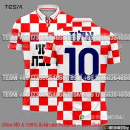 TESM Retro Polo Shirt Family Matching Football Jersey Men Casual Sports Lapel Shirt Breathable Short Sleeve Fan Top