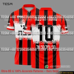 TESM Retro Polo Shirt Family Matching Football Jersey Men Casual Sports Lapel Shirt Breathable Short Sleeve Fan Top