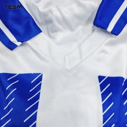 TESM Retro Polo Shirt Family Matching Football Jersey Men Casual Sports Lapel Shirt Breathable Short Sleeve Fan Top