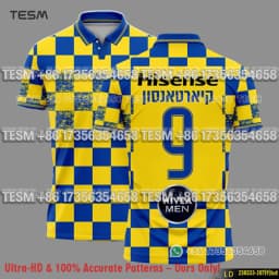 TESM Retro Polo Shirt Family Matching Football Jersey Men Casual Sports Lapel Shirt Breathable Short Sleeve Fan Top