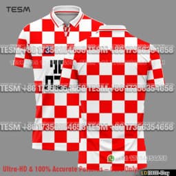 TESM Retro Polo Shirt Family Matching Football Jersey Men Casual Sports Lapel Shirt Breathable Short Sleeve Fan Top