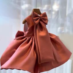 Toddler Bow Party Baby Girls Dress Elegant 1st Birthday Baptism Bridesmaids Princess Dresses for Girl Gala Wedding Prom Costumes
