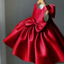Toddler Bow Party Baby Girls Dress Elegant 1st Birthday Baptism Bridesmaids Princess Dresses for Girl Gala Wedding Prom Costumes