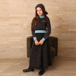 New Fall Collection Family Matching Children Clothes Boy Shirt Girls Dress 2Pcs Girls Outfit baby Set Garment Washing Black Gray