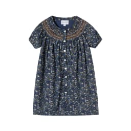 AS 2026SS Boutique Eden Collection Girls Floral Smocked Dresses Skirts Boys White Shirt Navy Shorts