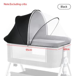 Mosquito Net for Baby Bed Four Seasons Universal Newborn Baby Removable Portable Ventilate Foldable Encrypted Crib Protectors