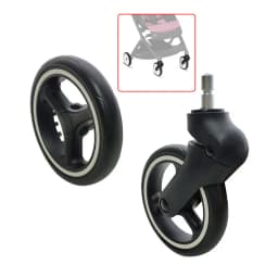 Stroller Wheel For Cybex Libelle GB Pockit +All City Pushchair Front Or Back One Rear Wheel Tire Baby Buggy Replace Accessories