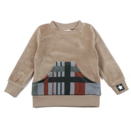 AA-6M-16T Corduroy Fall Winter Family Matching Set Girls Plaid Pocket Dress Boy Sweatshirt Legging Set Baby Romper Bodysuit