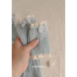 Newborn Photography Props Knitted Romper Bonnet Socks Set Baby Girl Vintage Lace Floral Outfit Studio Photo Shoot Clothes