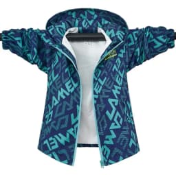 Korean Fashion Jacket For Girls Teenager Casual Gradient Hooded Coat Boys Blazer Spring Autumn Windproof Sweet Coats Windbreaker