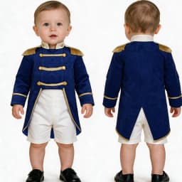 Baby Boys Long Sleeve Fringe Velvet Royal Prince Jacket Tailcoat Halloween King Knight Nobility Costume Photography Outerwear