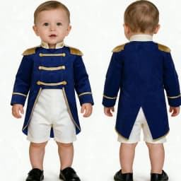 Baby Boys Long Sleeve Fringe Velvet Royal Prince Jacket Tailcoat Halloween King Knight Nobility Costume Photography Outerwear