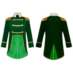 Baby Boys Long Sleeve Fringe Velvet Royal Prince Jacket Tailcoat Halloween King Knight Nobility Costume Photography Outerwear