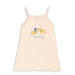 Girls Sling Dresses 2026 KS Girl Cute Ducks Print T-shirts Vest Dress Kids Thin Soft Tops Shorts Children Homewear Clothes Set