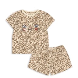 Girls Sling Dresses 2026 KS Girl Cute Ducks Print T-shirts Vest Dress Kids Thin Soft Tops Shorts Children Homewear Clothes Set