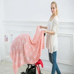 Muslin Tree Newborn Muslin Swaddle Baby Multi-use Bamboo Cotton Blanket Infant Newborn Baby Wrap 120X120cm