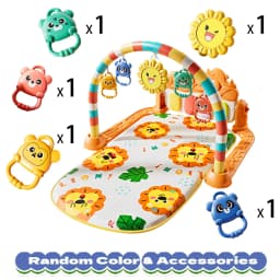 Baby carpet piano, with pendants and sound and light, can cultivate vision and crawling, it is a holiday gift.