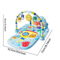 Baby carpet piano, with pendants and sound and light, can cultivate vision and crawling, it is a holiday gift.