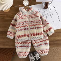 Korean Cartoon Toddler Girls Fashion Plush Warm Outfits Boys Casual Home Clothes Children's Fleece Suit Simple Children Sportsw