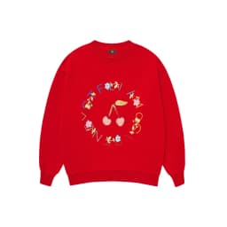 Cute girl heart-shaped printed sportswear autumn children's clothing fashion new vacation casual wear love girl pullover