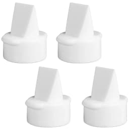 Duckbill Valves Compatible with Lansinoh Pumps Parts and Breast Pumps Replacement,Use with Signature Pro Smartpump Manual Pump