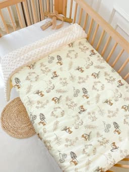 1Pc Newborn Beanie Blanket, 3D Beanie Fleece - Skin-Friendly and Soft, Washable - Cute Printed Patterns, Double-Sided Beanie Blanket for 0-3 Years Old, Soft Blanket for Kindergarten Boys and Girls!