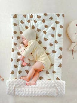 1Pc Newborn Beanie Blanket, 3D Beanie Fleece - Skin-Friendly and Soft, Washable - Cute Printed Patterns, Double-Sided Beanie Blanket for 0-3 Years Old, Soft Blanket for Kindergarten Boys and Girls!