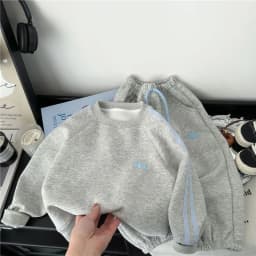 Spring Kids Sweatshirt Sets Children Long Sleeve Clothing Suits Boy Girl Casual Pullover+Pants 2Pcs Autumn Teen Tracksuit Outfit
