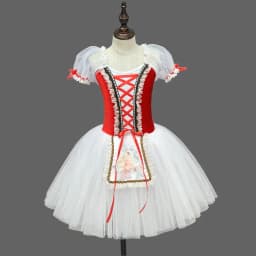 Children's Ballet Skirt, Girls' Dance Skirt, Campus Dance Program, Ballet Dancer Costume, Stage, Collective Performance Costume