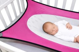 Baby Hammock Removable Breathable Baby Sleep Hammock European American Family Baby Crib Newborn Baby Hammock Swing Bed