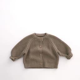 MILANCEL 1-6 Y Kids Knit Cardigans Chunky Yarn Boys Sweaters O Neck Girls Sweaters Cotton Kids Outerwear