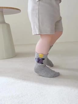 5 Pairs a Lot MILANCEL Kids Socks 0-12T Cartoon Animal Girls Autumn Socks Cute Comfortable Children Boys Socks