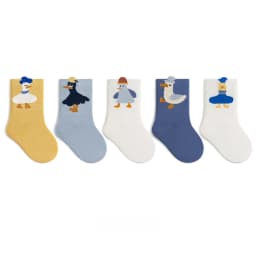5 Pairs a Lot MILANCEL Kids Socks 0-12T Cartoon Animal Girls Autumn Socks Cute Comfortable Children Boys Socks