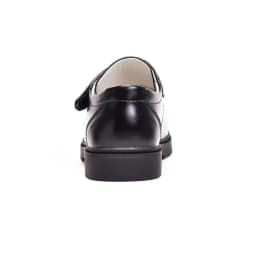 Children's Black Lether Shoes for Ages 3-15, Anti-Slip Breathable Soft Sole, Perfect for School, Outdoor Daily, Weddings.