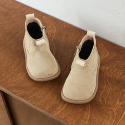 Baby Boys Girls Boots Autumn Winter Children Casual Shoes Outdoor Anti-slip Infant Shoes Oxford Suede Plush Kids Ankle Boots